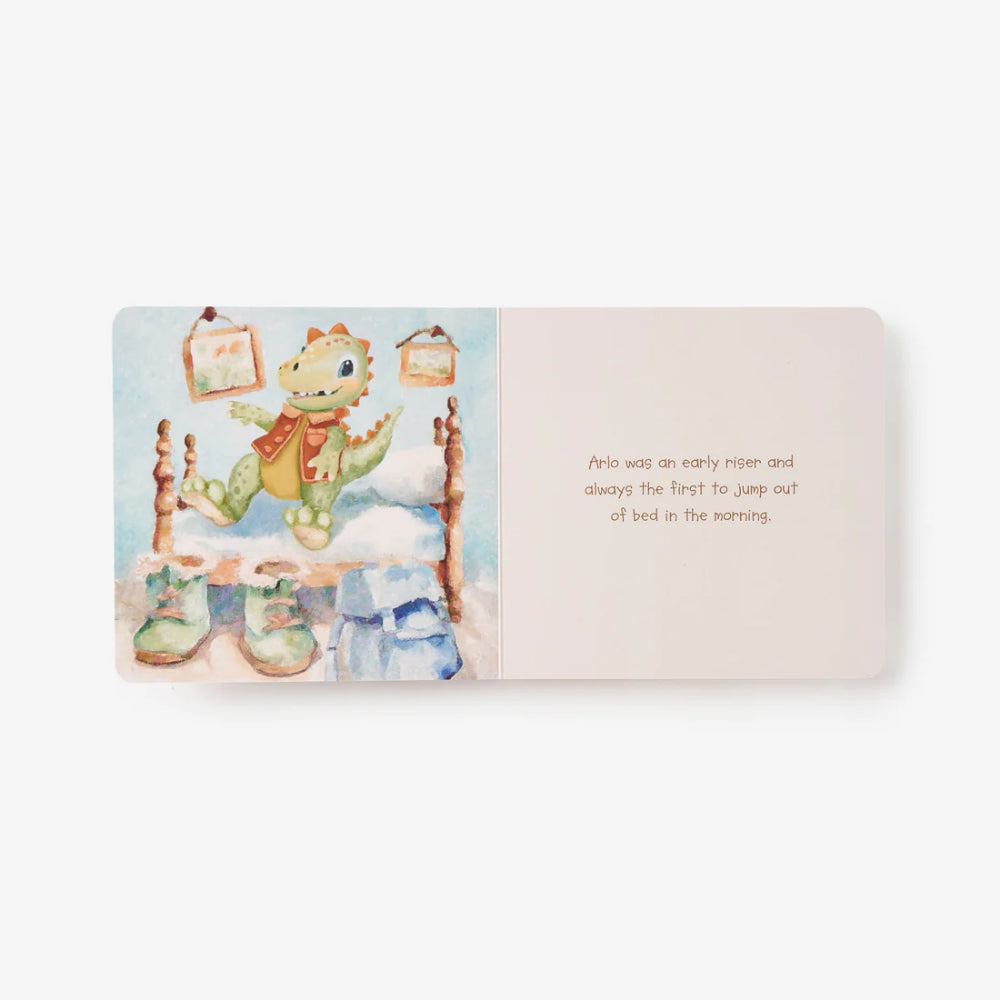 Exquisite Baby-Friendly Arlo Finds Iggy Dinosaur-Themed Board Book for Toddlers