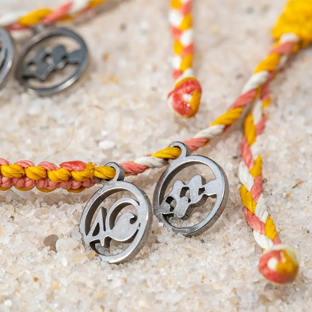 4Ocean 2024 September Exclusive Clownfish Hand - Braided Unisex Bracelet