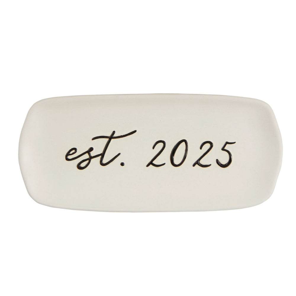 Mud Pie Hand - Painted Stoneware All - Purpose Dish