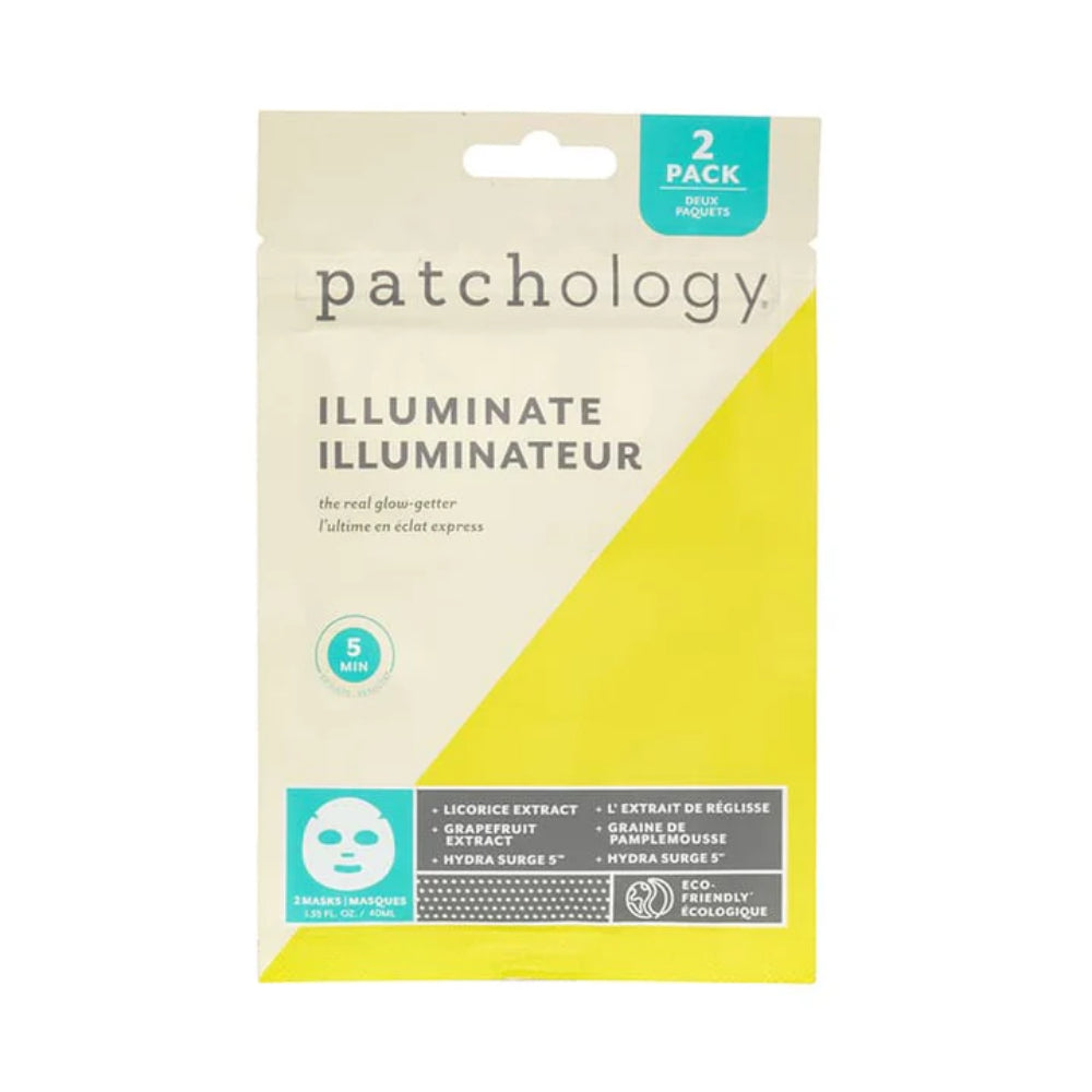 Patchology Two - Pack Illuminate Flash Mask for Dull Skin