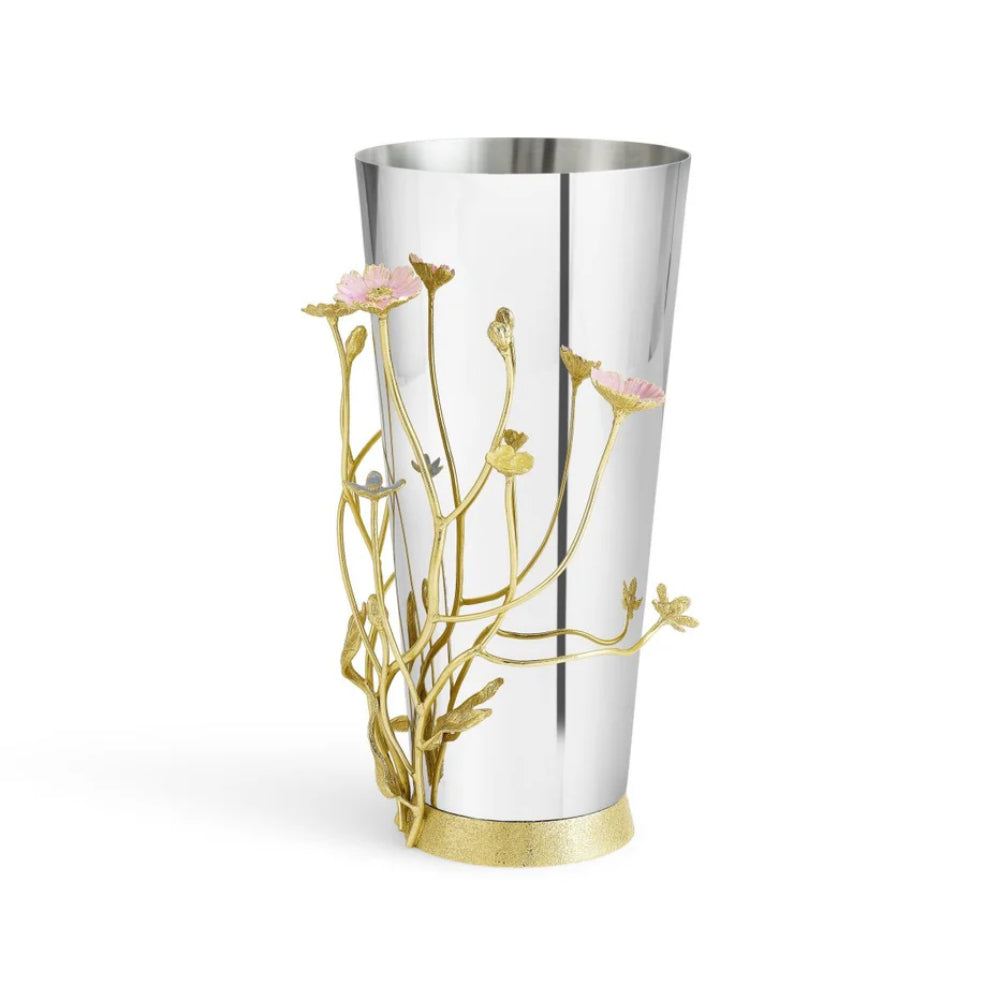 Michael Aram Hand - Enameled Wildflowers Metal Vase Collection