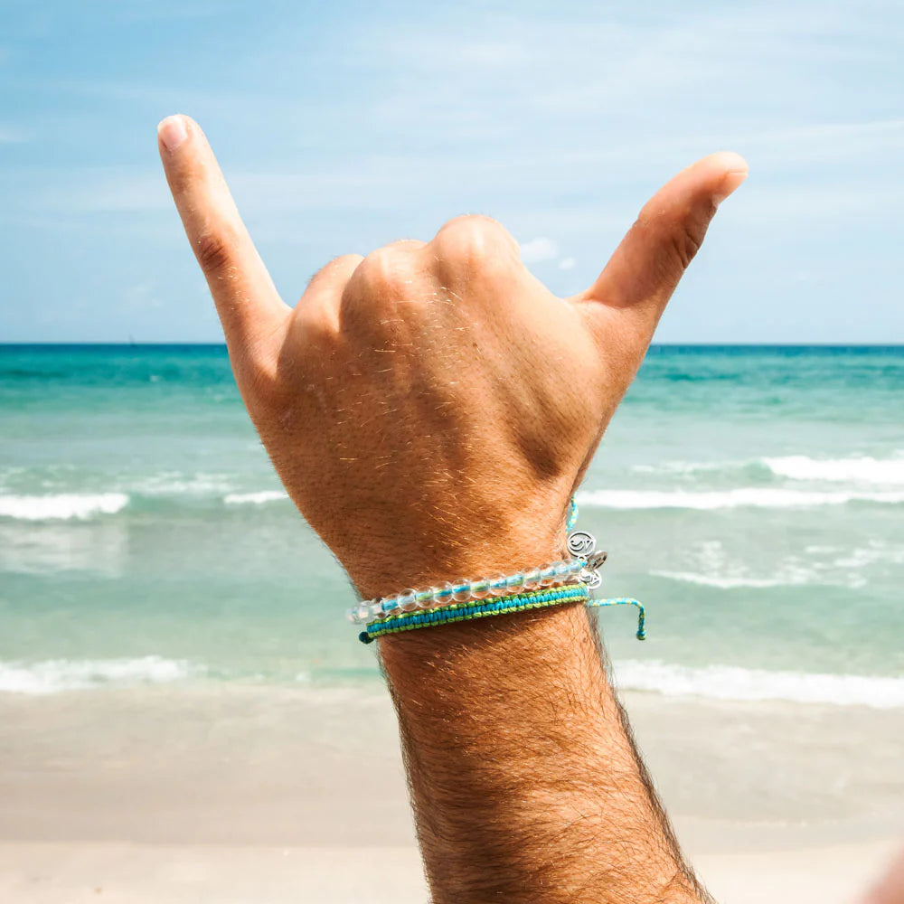 4Ocean Limited Edition April 2024 Earth Day Handmade Beaded Bracelet for Men and Women