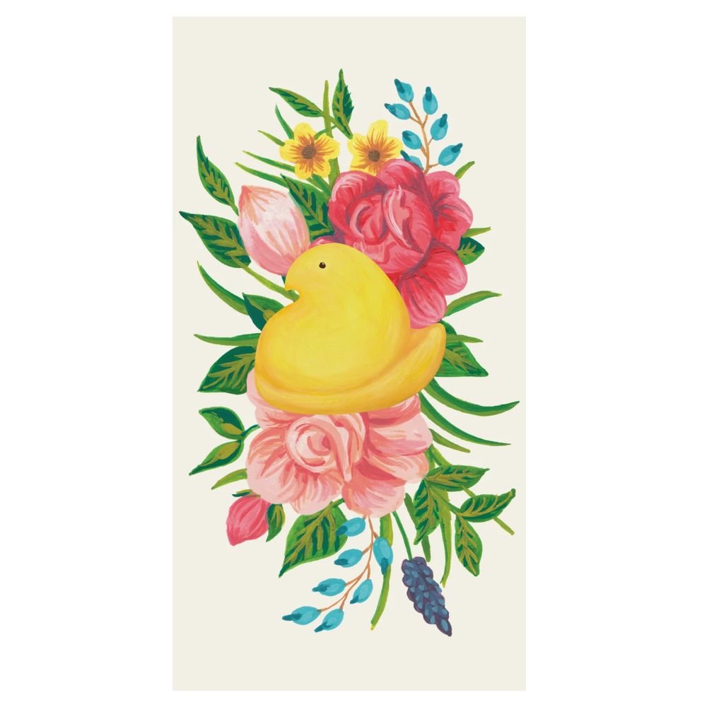 Hester & Cook Easter-themed Peeps Guest Napkins for Festive Settings
