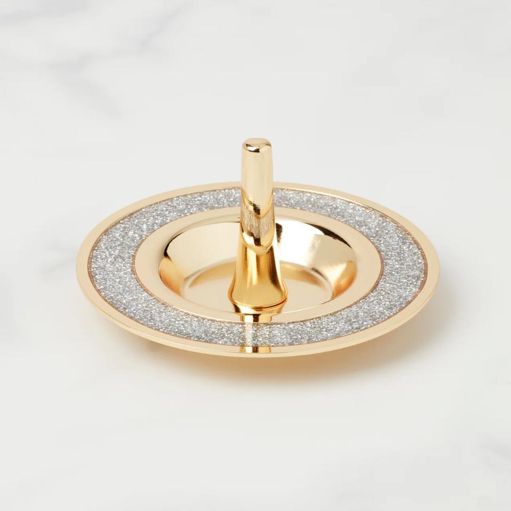 Kate Spade Glittery Ring Display Dish for Sitting Pretty