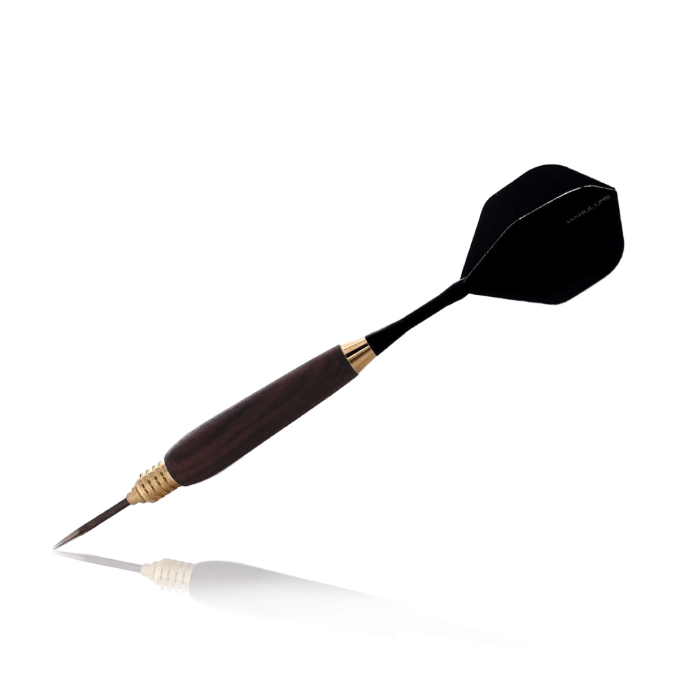 Lunar Arbor Premium Handmade Wooden Darts Set of 3 with Assorted Grains