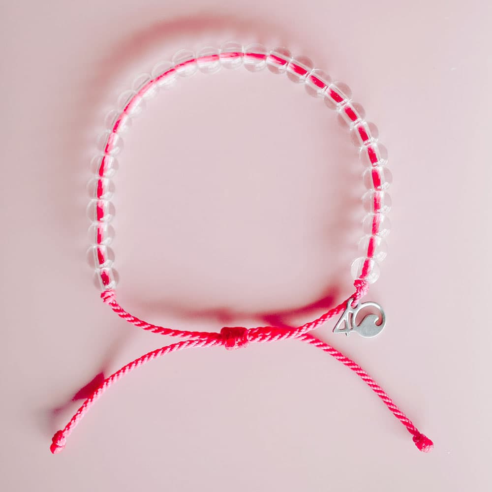 4Ocean Stylish Pink Flamingo-themed Beaded Bracelet for All