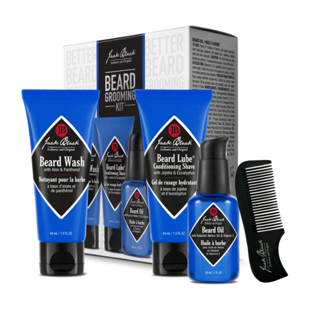 Jack Black Professional Beard Grooming Kit for All Types of Facial Hair