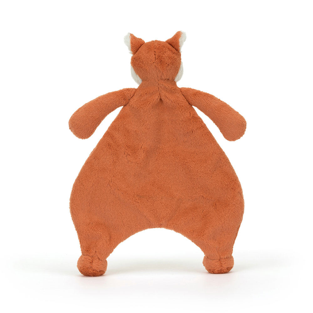 Jellycat Cozy Bashful Fox Cub Comforter Made with Recycled Fibers