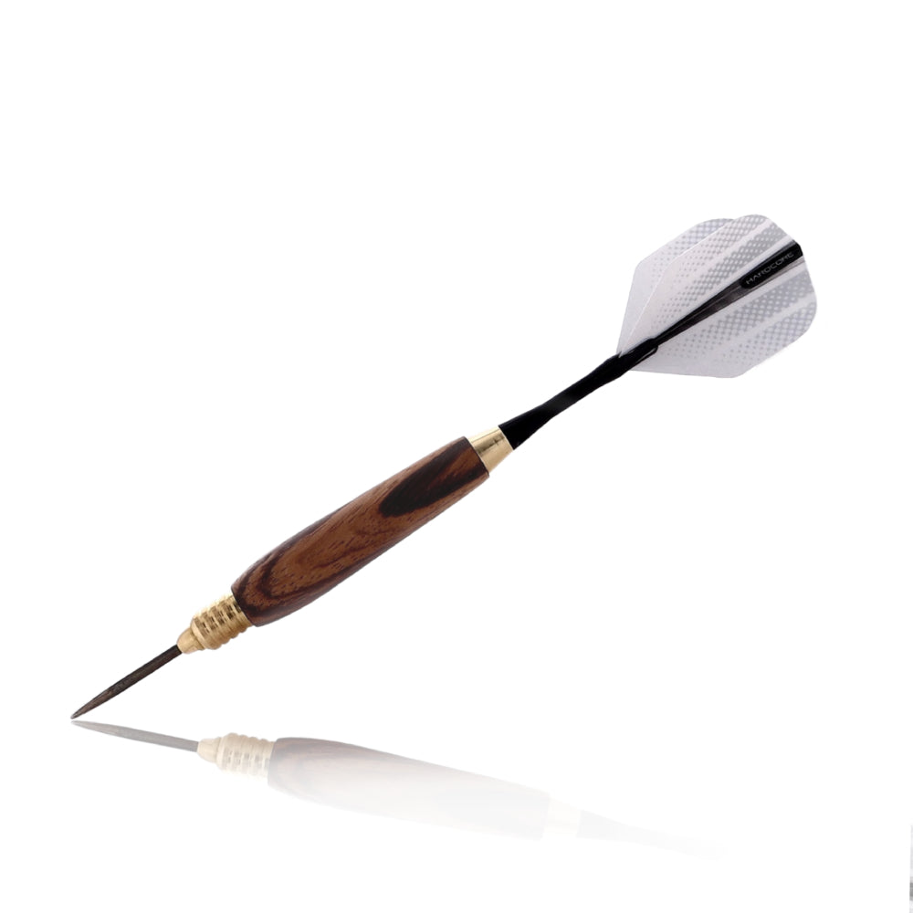 Lunar Arbor Premium Handmade Wooden Darts Set of 3 with Assorted Grains