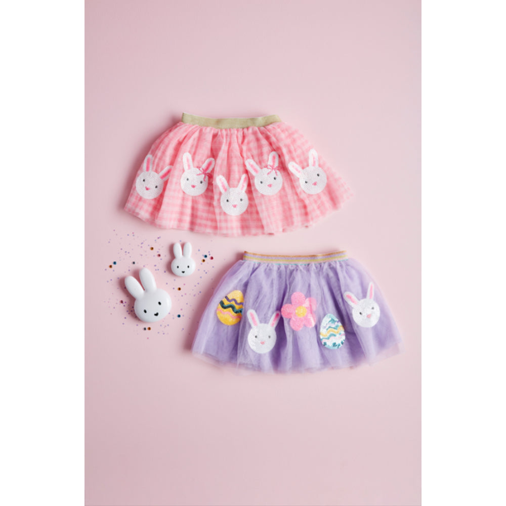 Mud Pie Sequined Mesh Tutu for Easter Celebrations