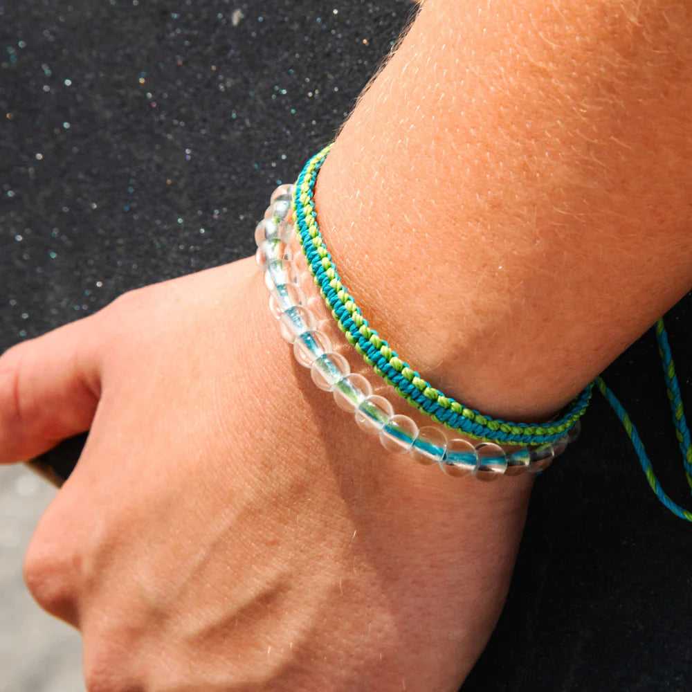 4Ocean 2024 April Exclusive Earth Day Handmade Braided Bracelet