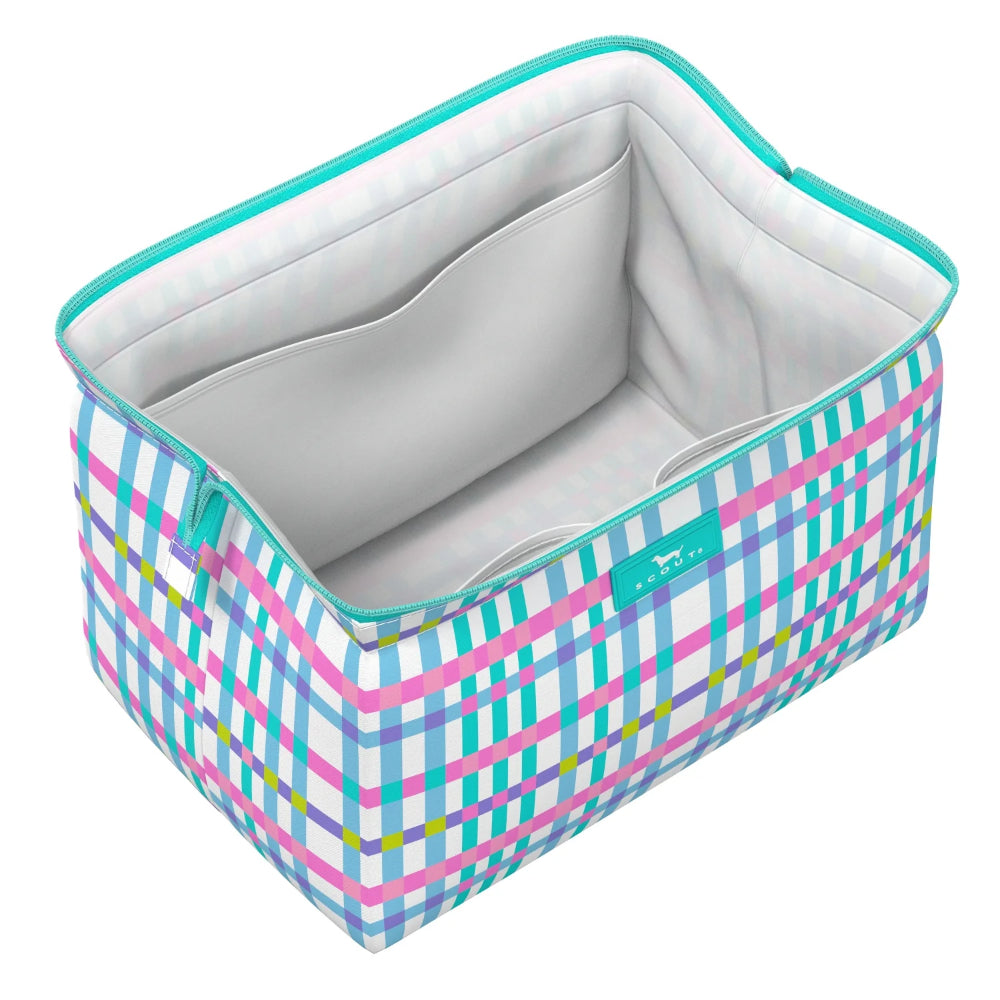 Large Spring 2025 Scout Big Mouth Makeup Storage Bag for Travel and Home Use