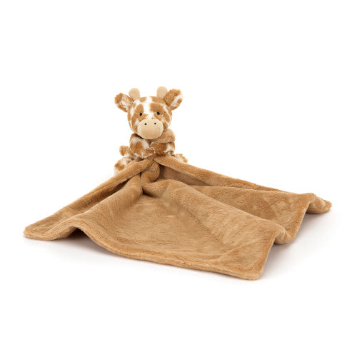 Jellycat Bashful Giraffe Soother Crafted from Recycled Fibers