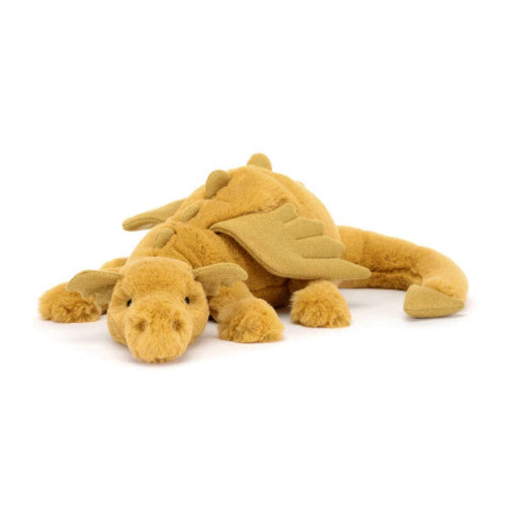Adorable Jellycat Soft Stuffed Golden Dragon Plush Toy
