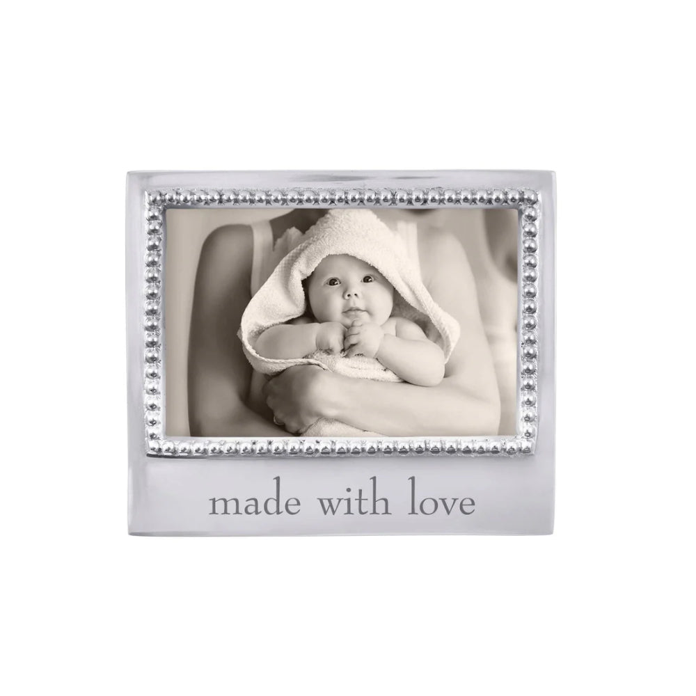 Love-Crafted 4x6 Beaded Frame by Mariposa