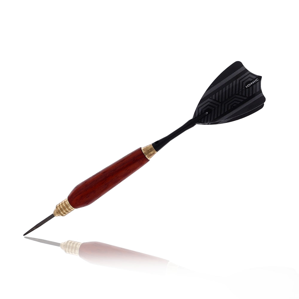Lunar Arbor Premium Handmade Wooden Darts Set of 3 with Assorted Grains
