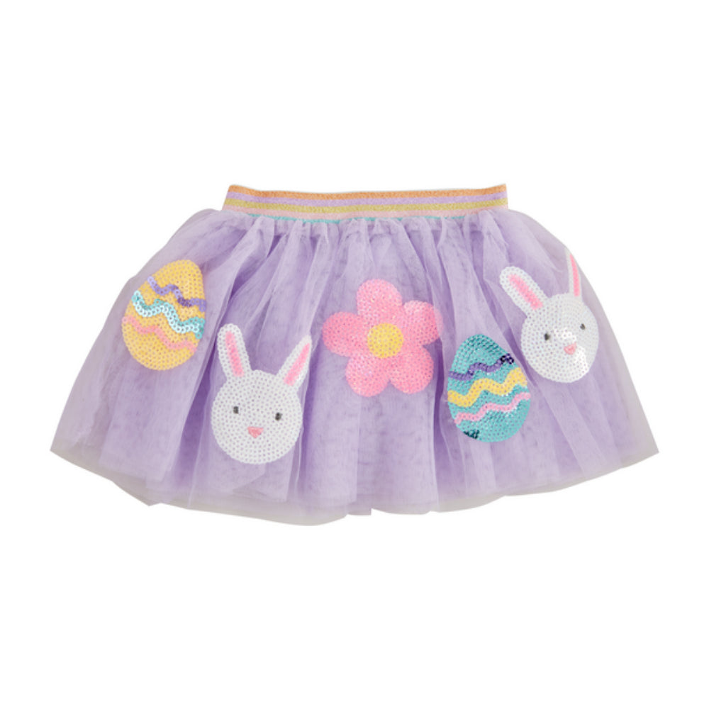 Mud Pie Sequined Mesh Tutu for Easter Celebrations