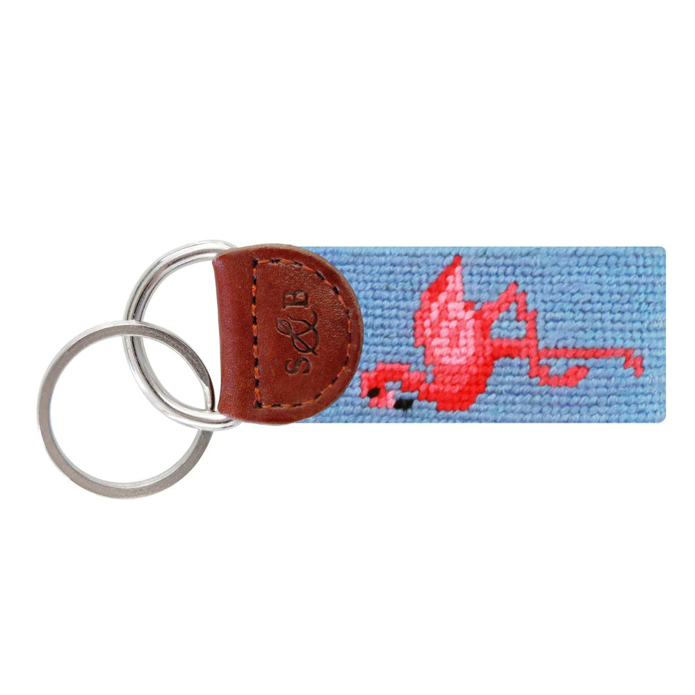 Smathers & Branson Handmade Flamingo Key Fob - A Stylish Accessory for Your Keys