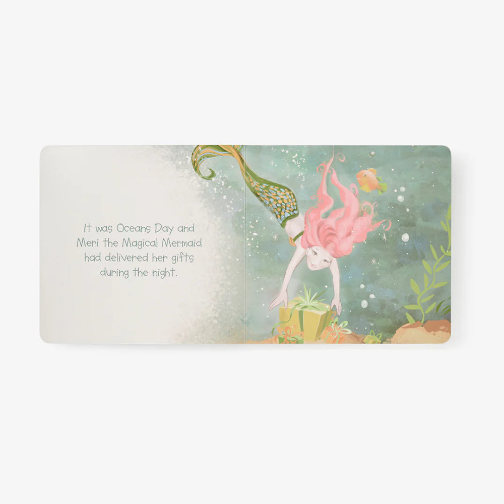 Exquisite Baby's Happy Oceans' Day Hand - Illustrated Board Book