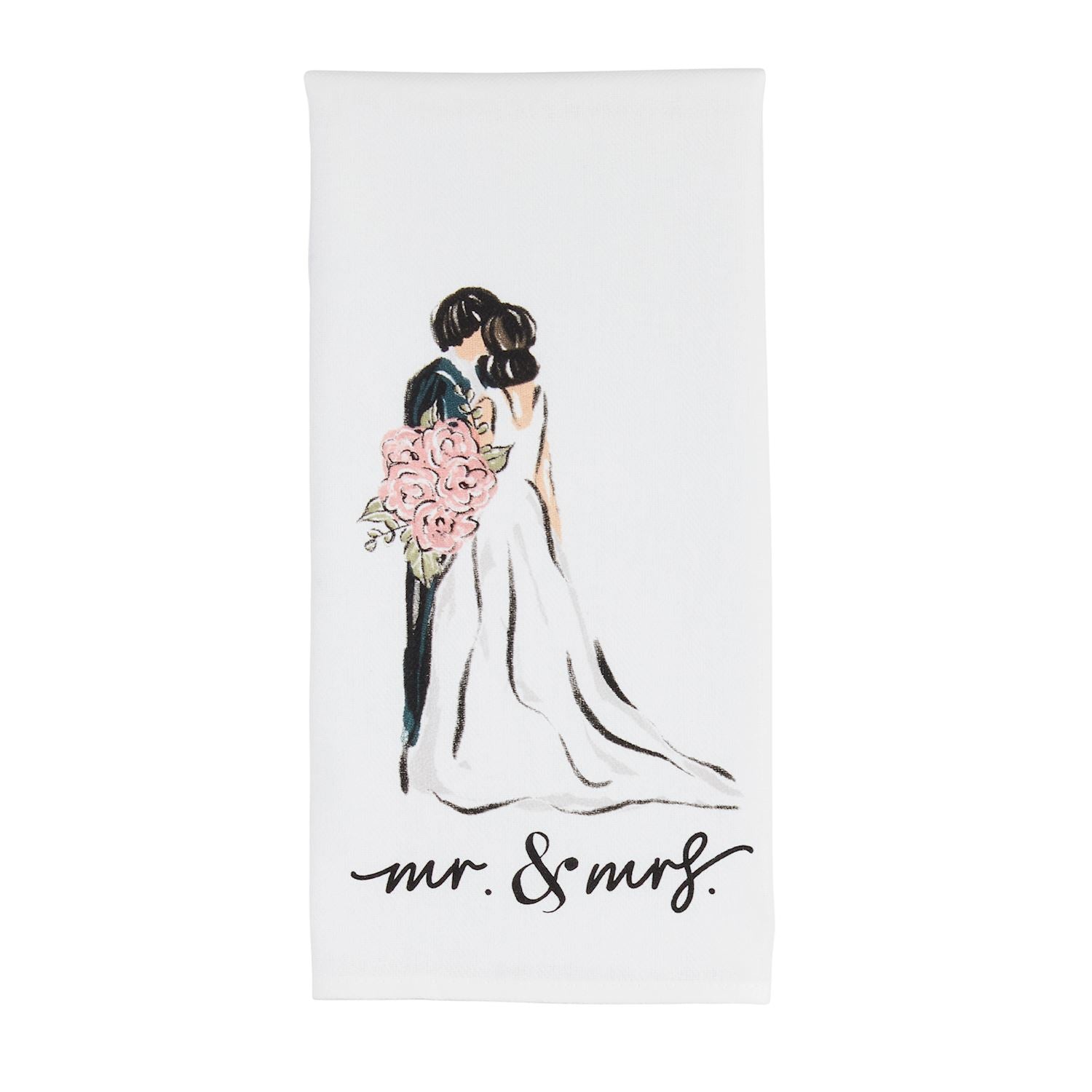 Mud Pie Premium Cotton Hand Towel for Weddings