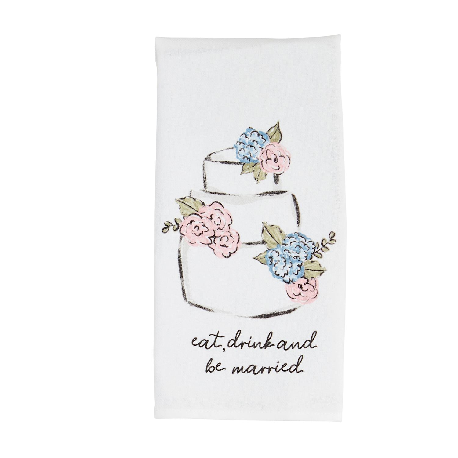 Mud Pie Premium Cotton Hand Towel for Weddings