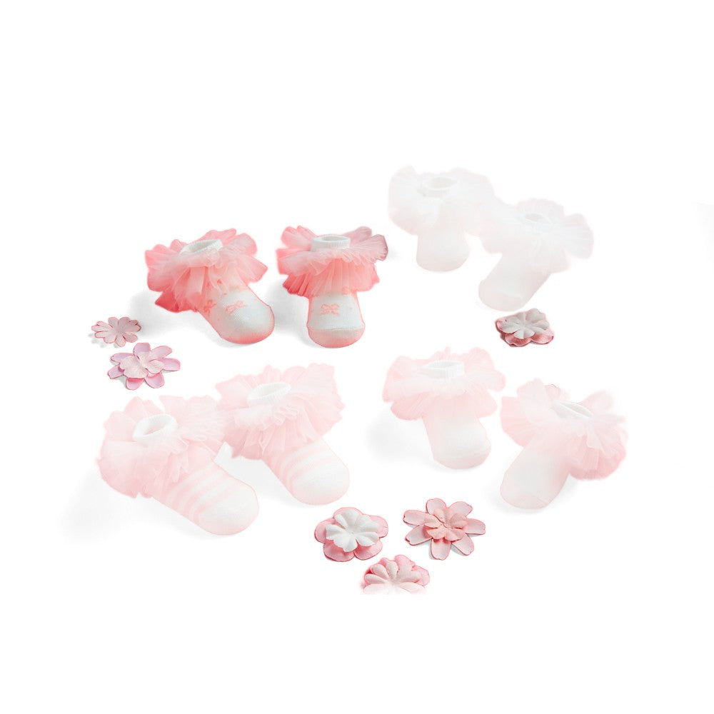 Mud Pie Cotton Baby Tutu Socks for Infants