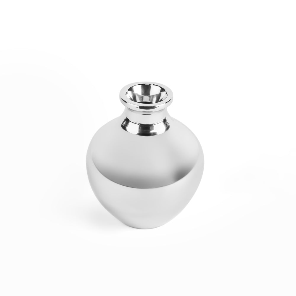 Exquisite Nambe Single - Bloom Display Posey Vase
