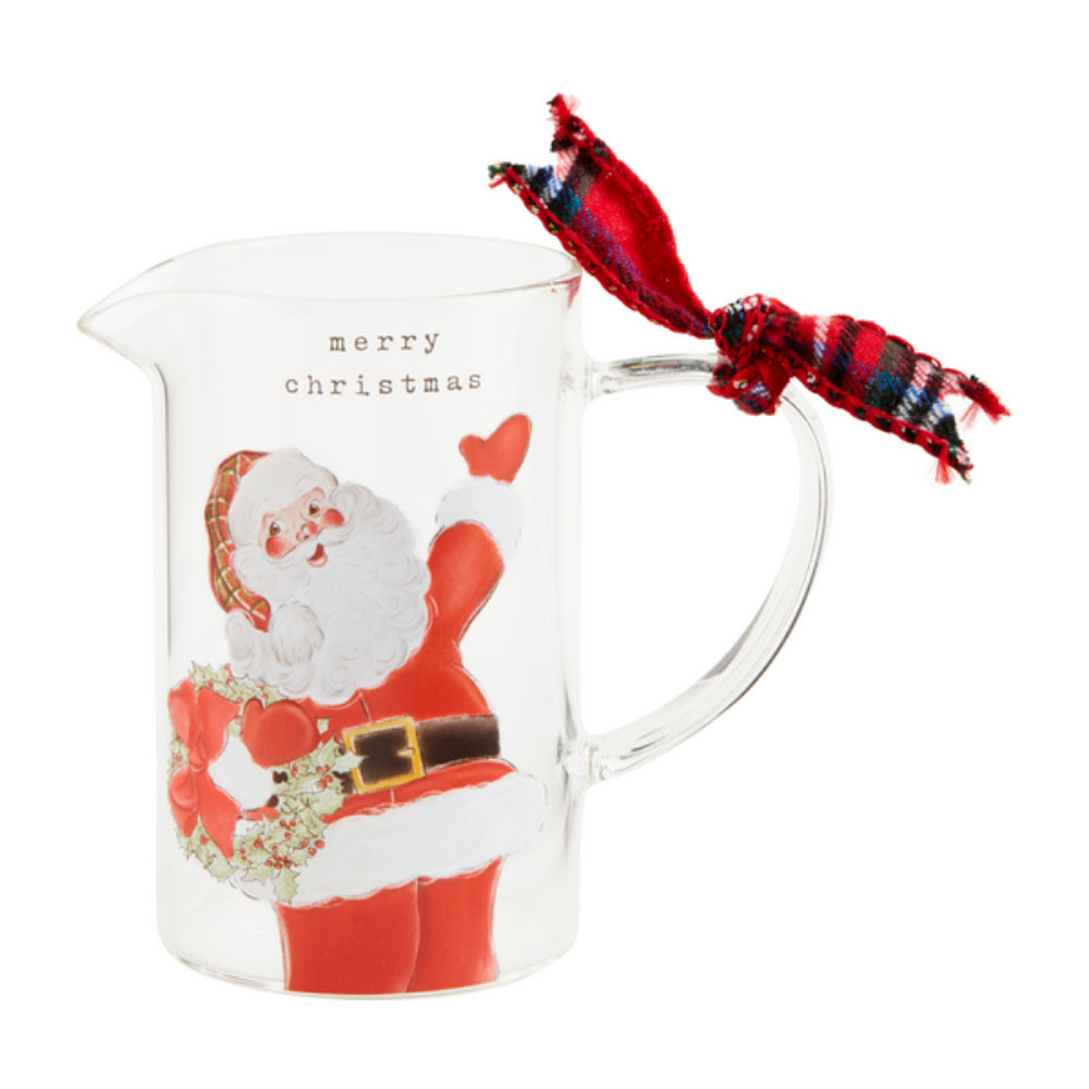 Mud Pie Classic Christmas Flower Bud Vase for Holiday Decor