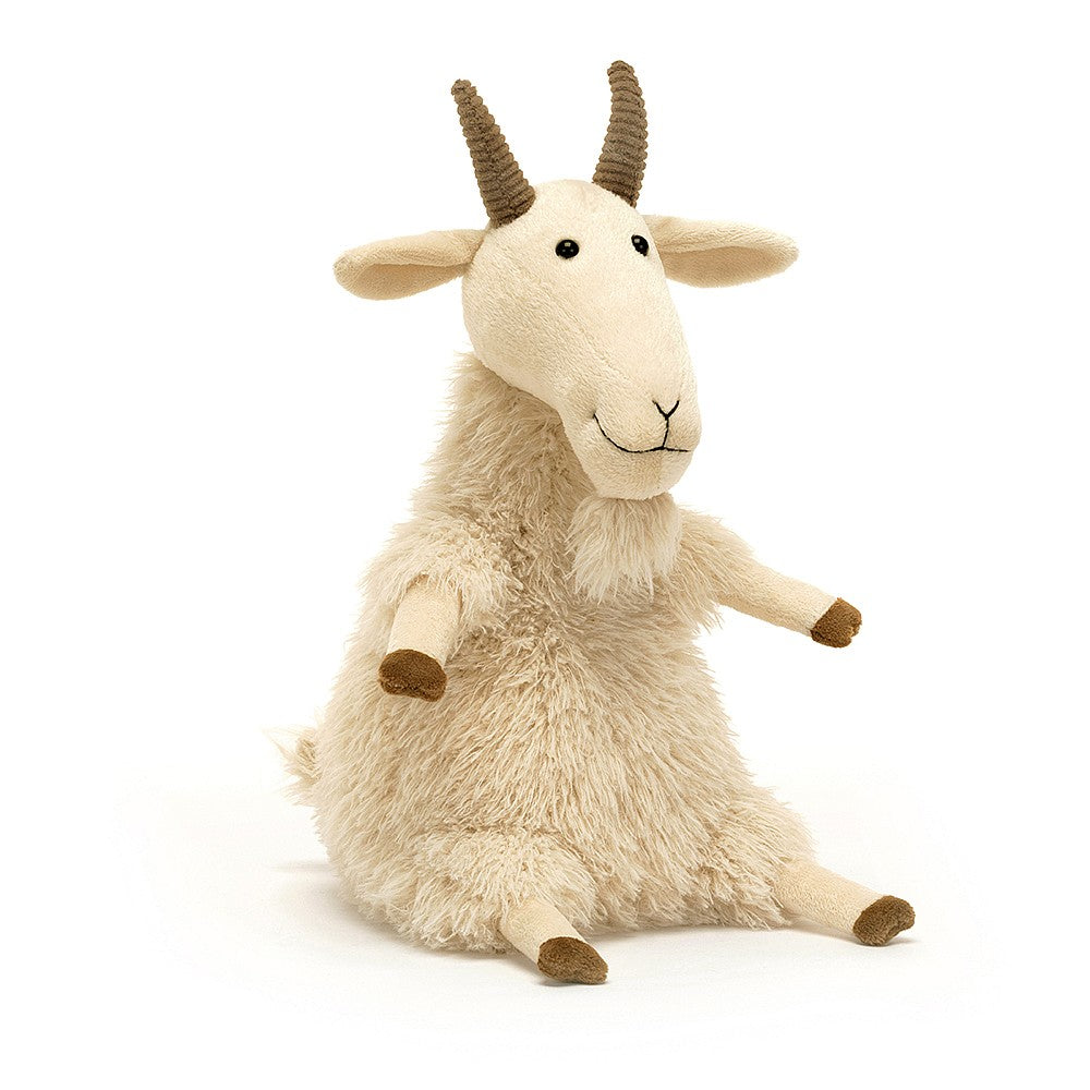 Jellycat Adorable Fluffy Ginny Goat Plush Toy