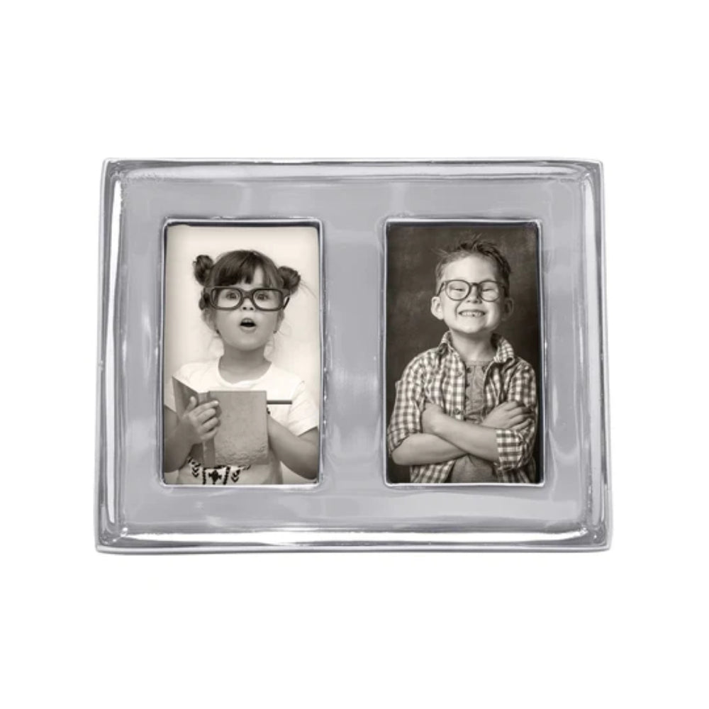 Mariposa Brand Double Picture Frame for Special Occasions