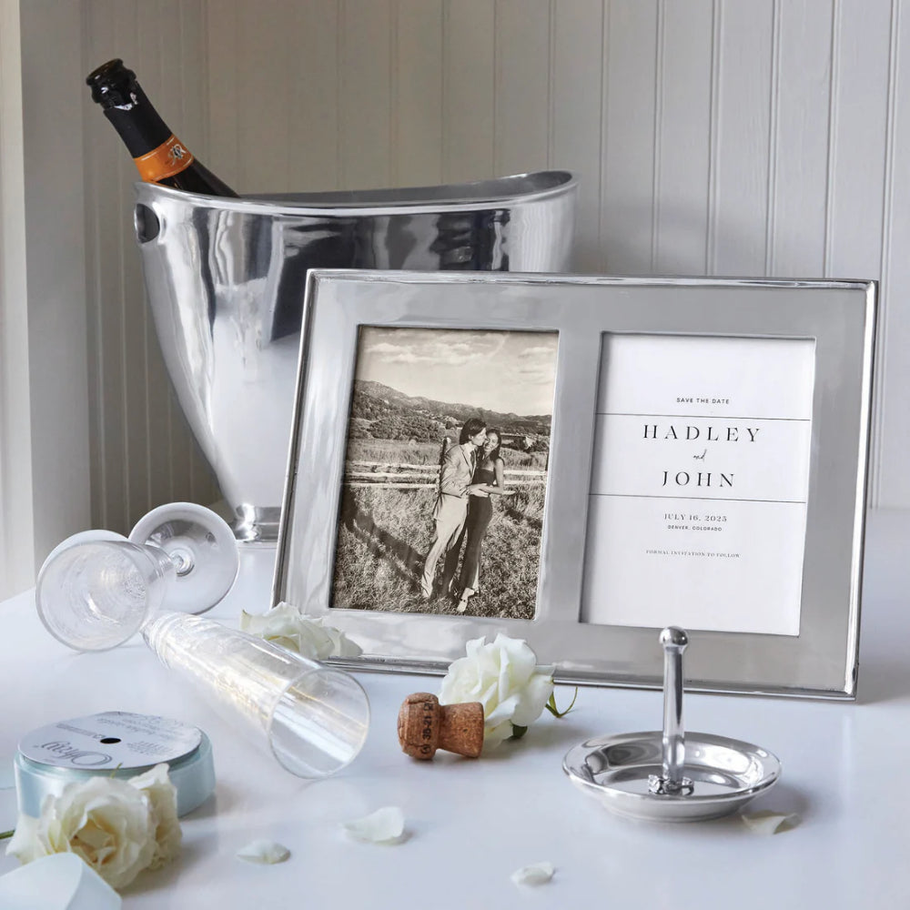 Mariposa Brand Double Picture Frame for Special Occasions