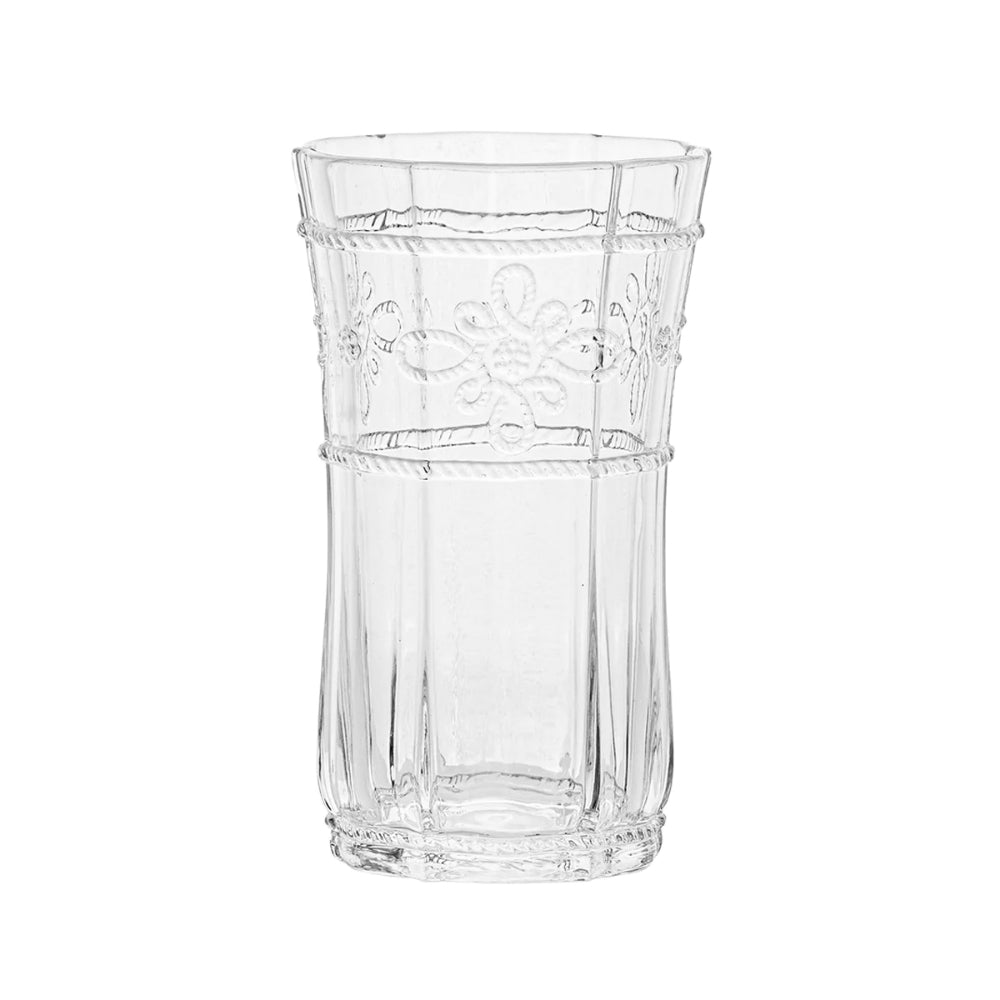 Juliska Colette Shatterproof Acrylic Tumbler with Jardins Du Monde Motif