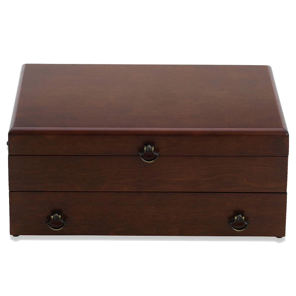 Reed & Barton Bristol™ Flatware Chest with Elegant Cherry Finish