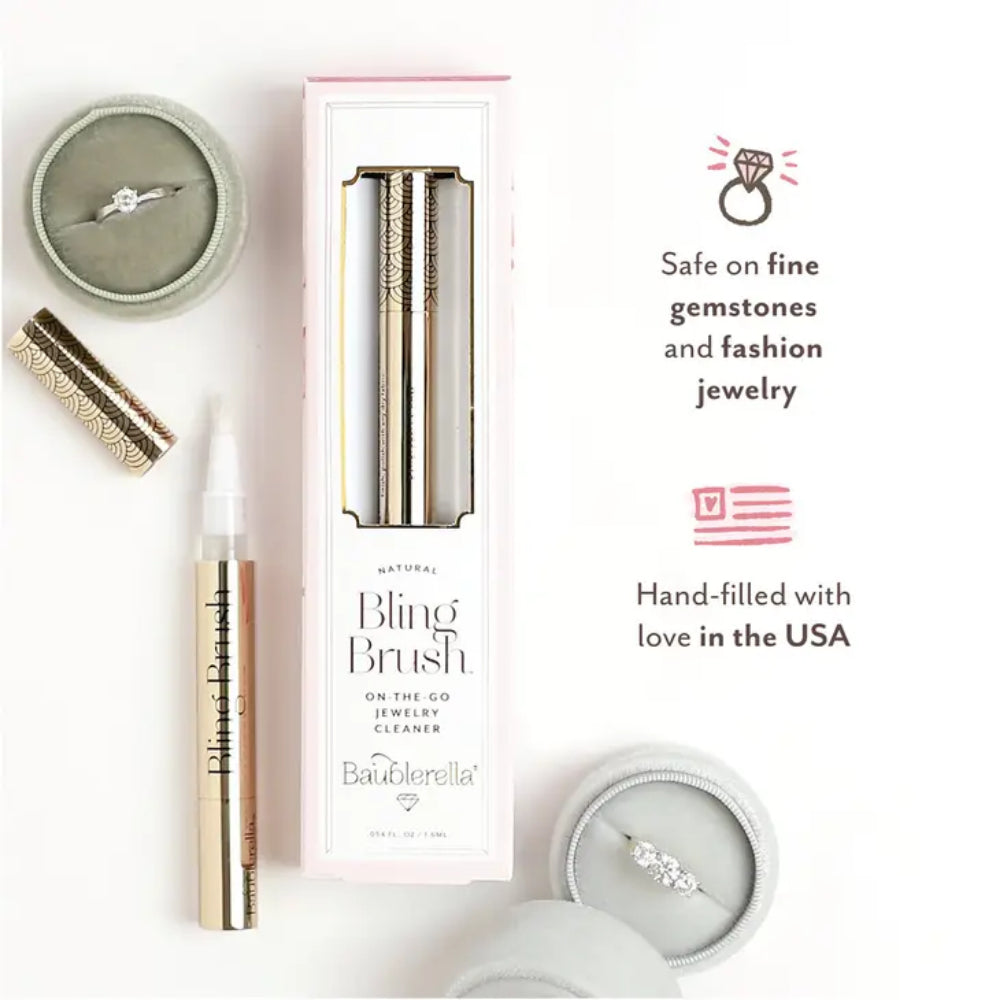 Bling Brush - The First - Class Natural Jewelry Cleaning Tool