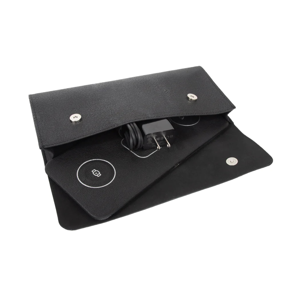 Ace 15W Portable Qi-Certified 3-in-1 Wireless Fast Charging Pad for Multiple Devices