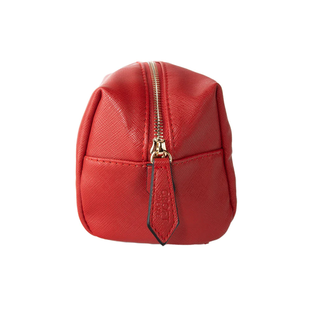 High - Quality Alexa Brand Leather Travel Toiletry Bag