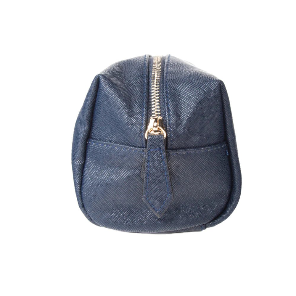 High - Quality Alexa Brand Leather Travel Toiletry Bag