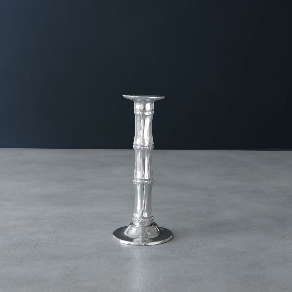 Beatriz Ball GARDEN Luxury Bamboo-Style Metal Candlestick Holder for Decorating Your Space