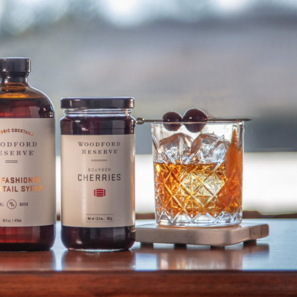 Woodford Reserve® Premium Bourbon - Infused Cocktail Cherries, 13.5 - ounce Jar