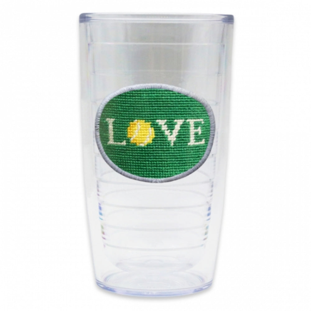 Smathers & Branson 16 oz Needlepoint-inscribed Impact-resistant Tumbler